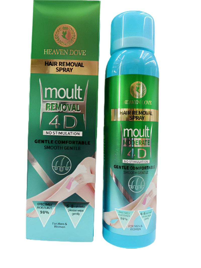 Heaven Dove Moult 4D Hair Removal Spray 180 ML - Image 3